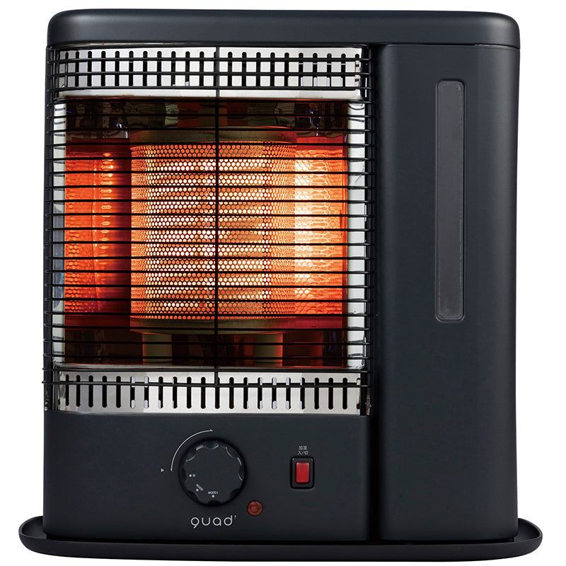 加湿機能付き　電気ストーブ 楽天市場】【QUADS公式】 加湿機能付 電気ストーブ 1000W スチーム加湿