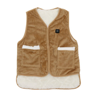 電熱ルームベスト ベージュ