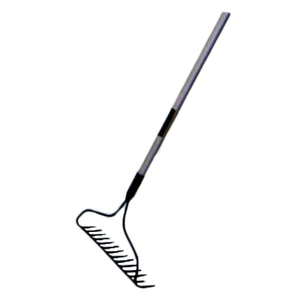 アメリカンレーキ アルミ柄付