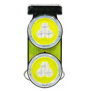 GPSハイブリッドソーラーライト(赤)