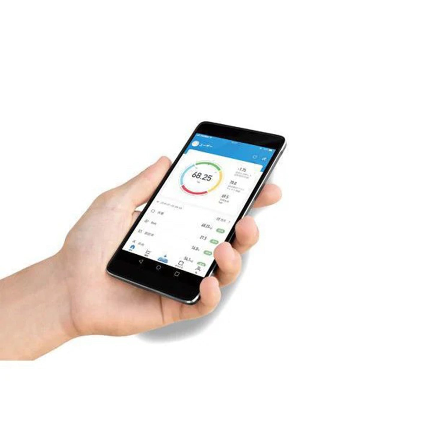 スマホ連動体組成計 エブリスキャン