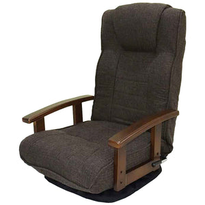 回転座椅子アクシス ダークブラウン