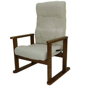 木肘高座椅子ネクシー ベージュ