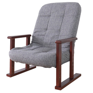 木肘高座椅子メルム グレー