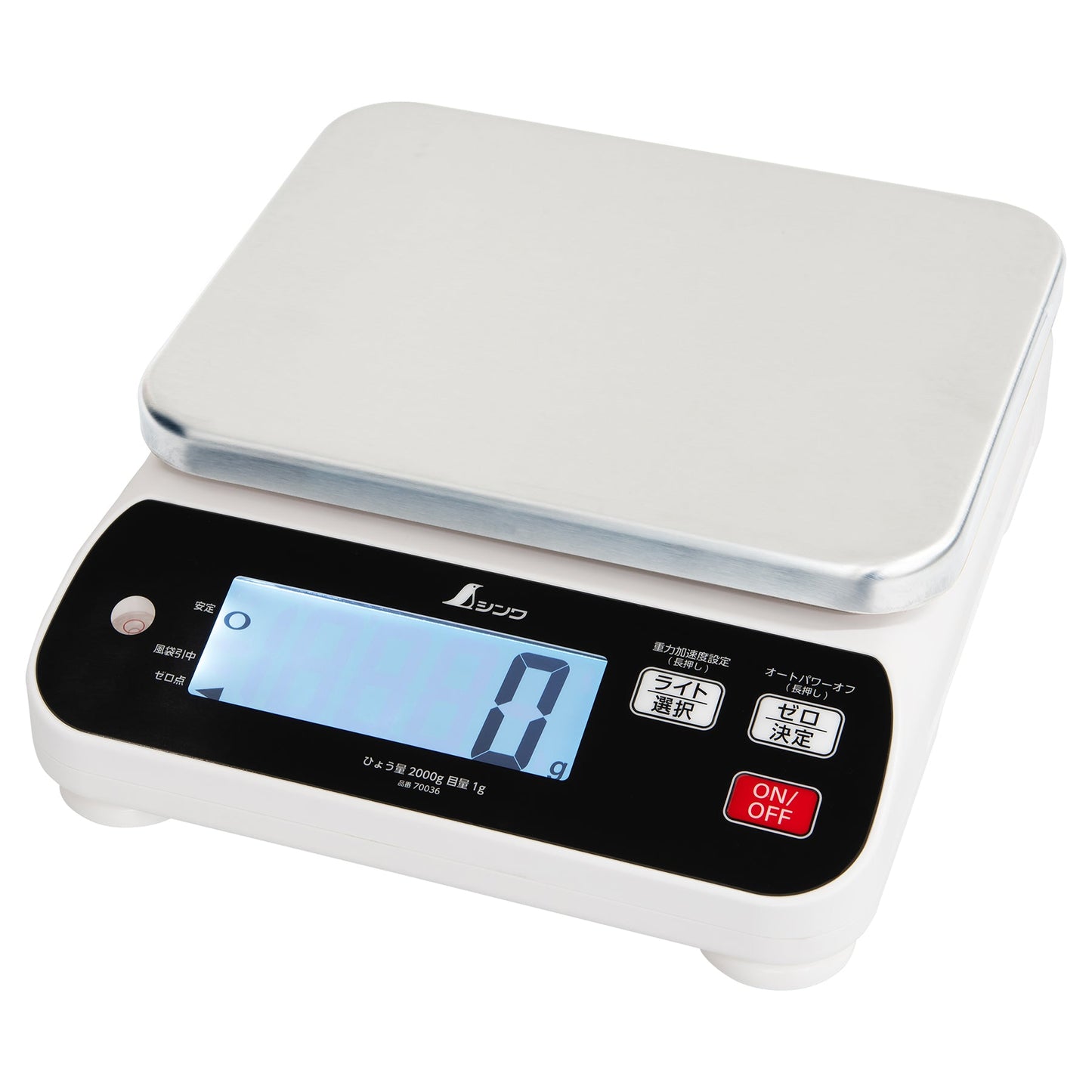 防塵防水デジタルはかりWP 6000g