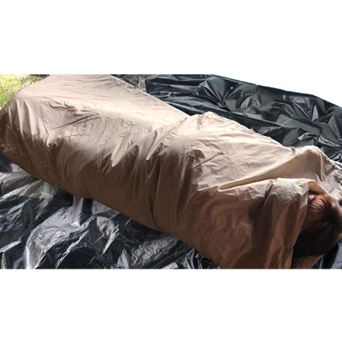 寝袋 封筒型 春夏秋用 撥水 簡易防水 丸洗い 収納袋付 布団 防災 キャンプ