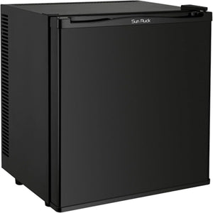 ミニ冷蔵庫 20L ペルチェ式 無音 3段階温度調節 仕切り棚の調節可 ブラック