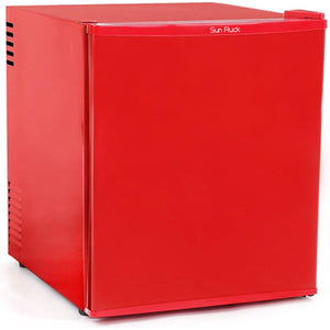 ミニ冷蔵庫 48L ペルチェ式 無音 3段階温度調節 仕切り棚の調節可 RD