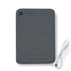 USBホットマット43×31cm 電気毛布 3段調温 省エネ 冷え性対策 GY