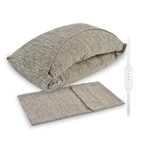 USBフットウォーマー 腹 首 腕 脚 足元温め 即暖 3段調温 冷え対策 BR