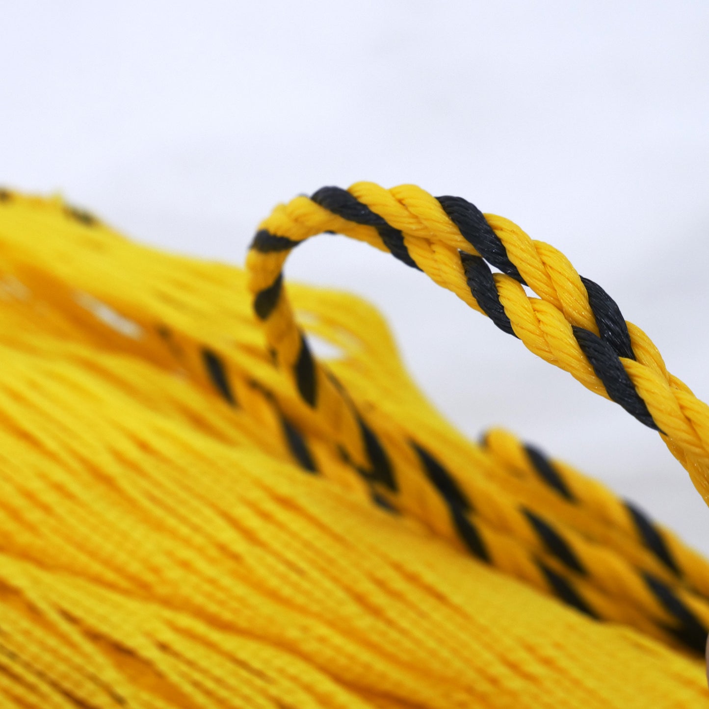 区画ネット 26mm目 無結 黄色 1x10m