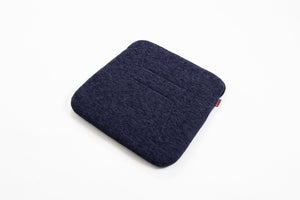 ソルボ ホームチェアクッション ネイビー 体圧分散マット