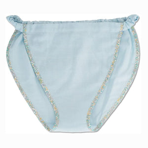 フンディーフンディー コットン100%Wガーゼタイプ アクアブルー M