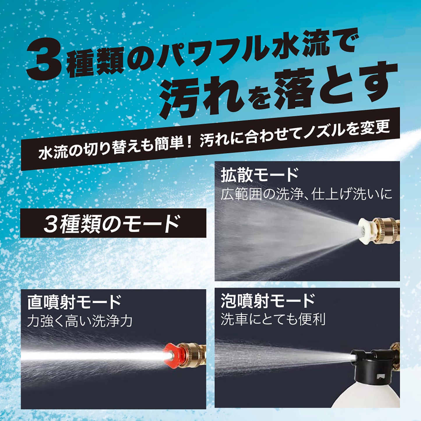 マジカルウォッシュ本体と予備バッテリー1個セット