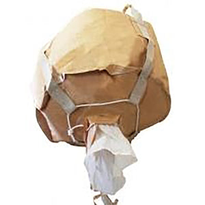 コンテナバッグ 丸型 容量350L 耐荷重1000kgタイプ 排出口あり 10枚セット