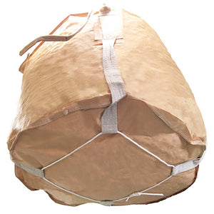 コンテナバッグ 丸型 漏れ防止タイプ 容量850L 耐荷重1000kgタイプ 排出口なし 10枚セット