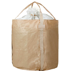 コンテナバッグ 丸型 容量1000L 耐荷重1000kgタイプ 排出口あり 10枚セット