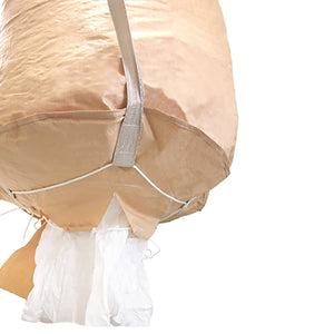 コンテナバッグ 丸型 容量1600L 耐荷重1000kgタイプ 排出口あり 10枚セット