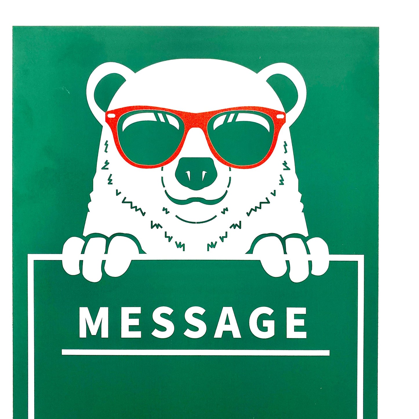 黒板メッセージボード 縦 H600×W200