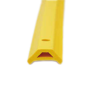 SCO型面取りコーナー用コーナーガード 当板付き SCO-3021V 長さ2m 黄