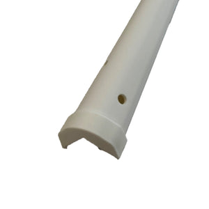 ネオコーナー 当板焼き付けと部品付き NCL-35 ビスタイプ 長さ2m ホワイト