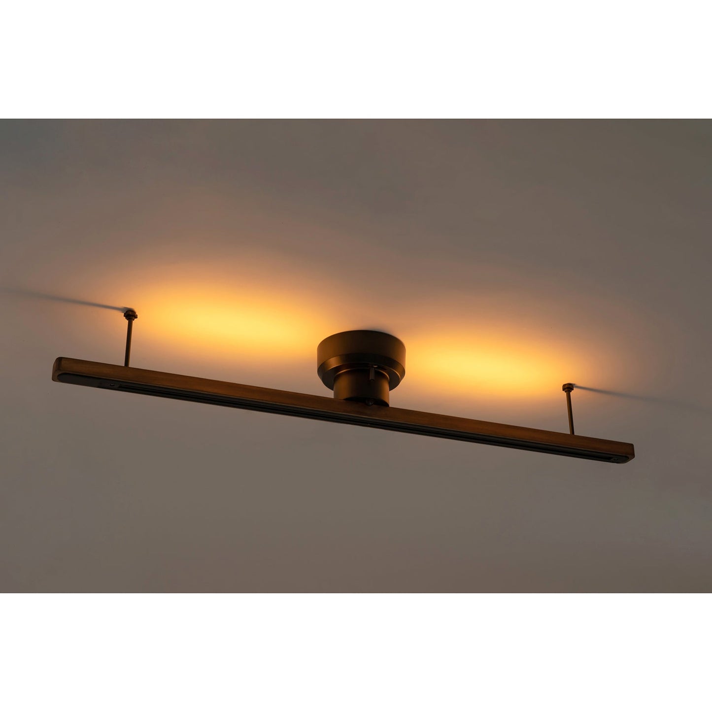 LIGHTING DUCT RAIL With LED WOOD