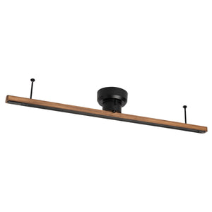 LIGHTING DUCT RAIL With LED WOOD