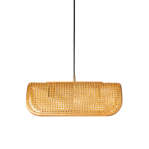 RATTAN PENGANT LAMP 2BULB NT