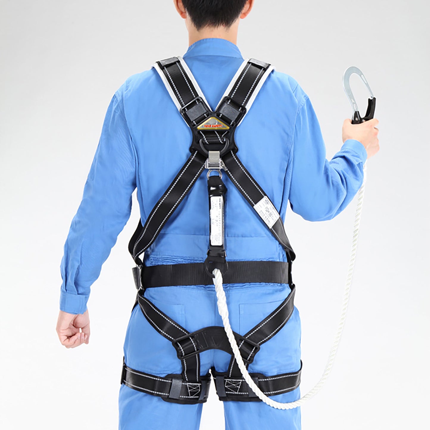 墜落制止用器具 フルハーネス ロープ式 ランヤード付