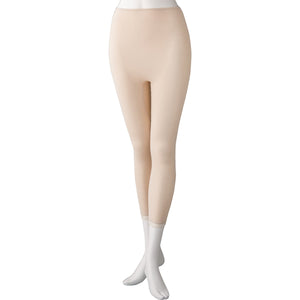 9分丈ボトム 綿100%保湿加工 はき心地快適 腰出にくい 婦人用 MC 4L