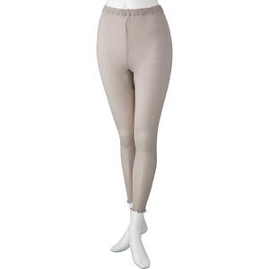 スルッとのびのび9分丈ボトム 着脱ぎ簡単 乾燥機対応 婦人用 M~L BG