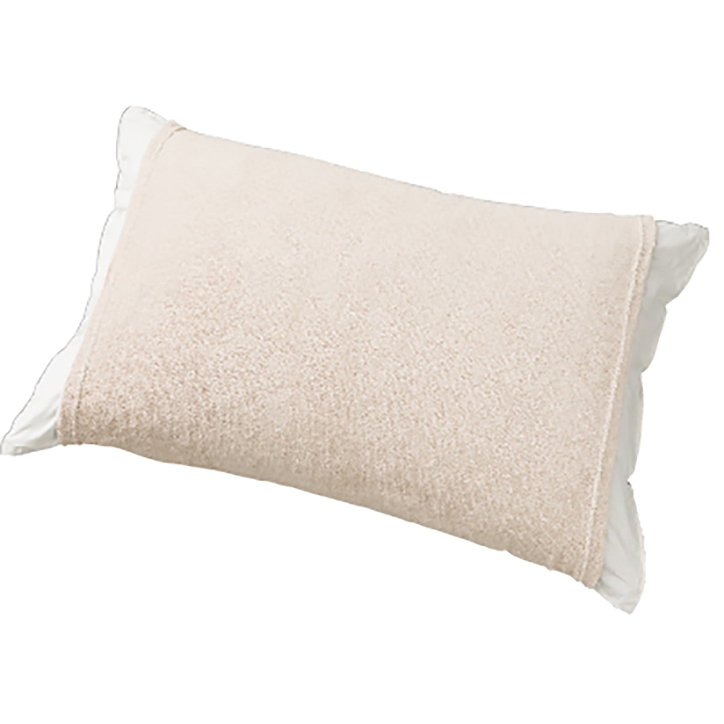 のびーるピローケース 消臭加工 35×50~43×63cm対応 ベージュ