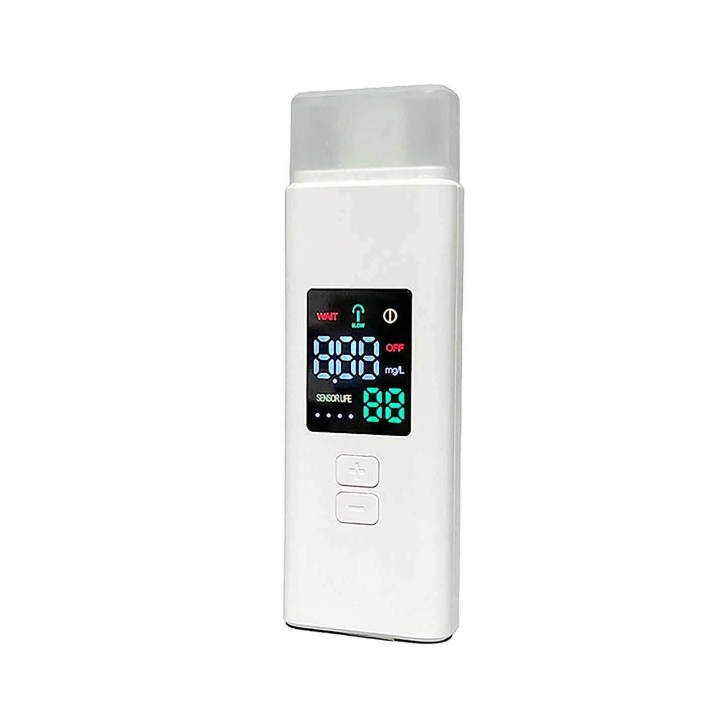 オムニ 充電式アルコールチェッカー 簡単操作 デジタル表示 15秒測定完了