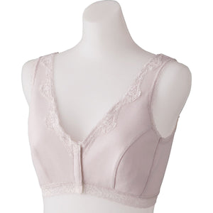 フロントホックソフトブラ 綿100% 脱着簡単 洗濯機丸洗い可 PH 2L