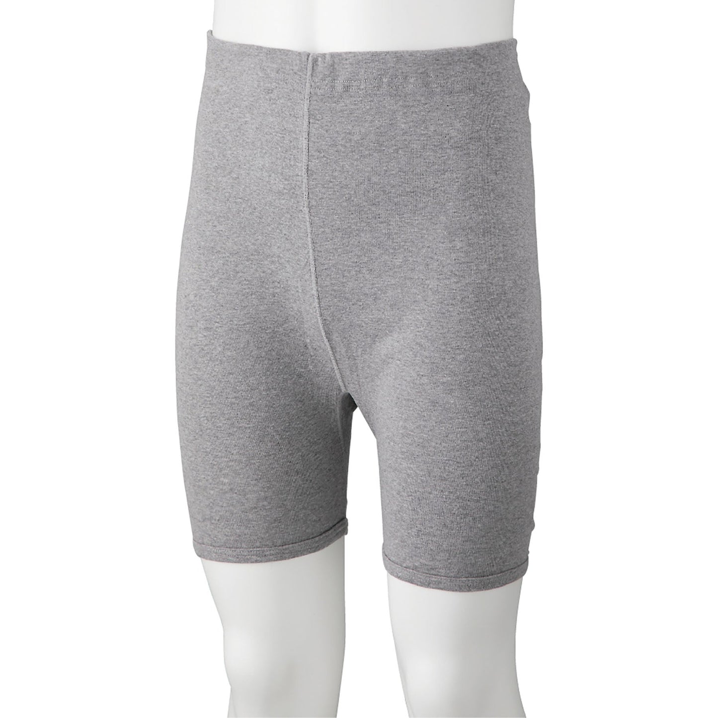 紙パンツの上からはく下着 日本製 綿100% 抗菌防臭 秋冬 紳士用 GY M