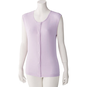 ラン型ホックシャツ(2枚組) 綿100%抗菌防臭 着心地快適 婦人用 LV M