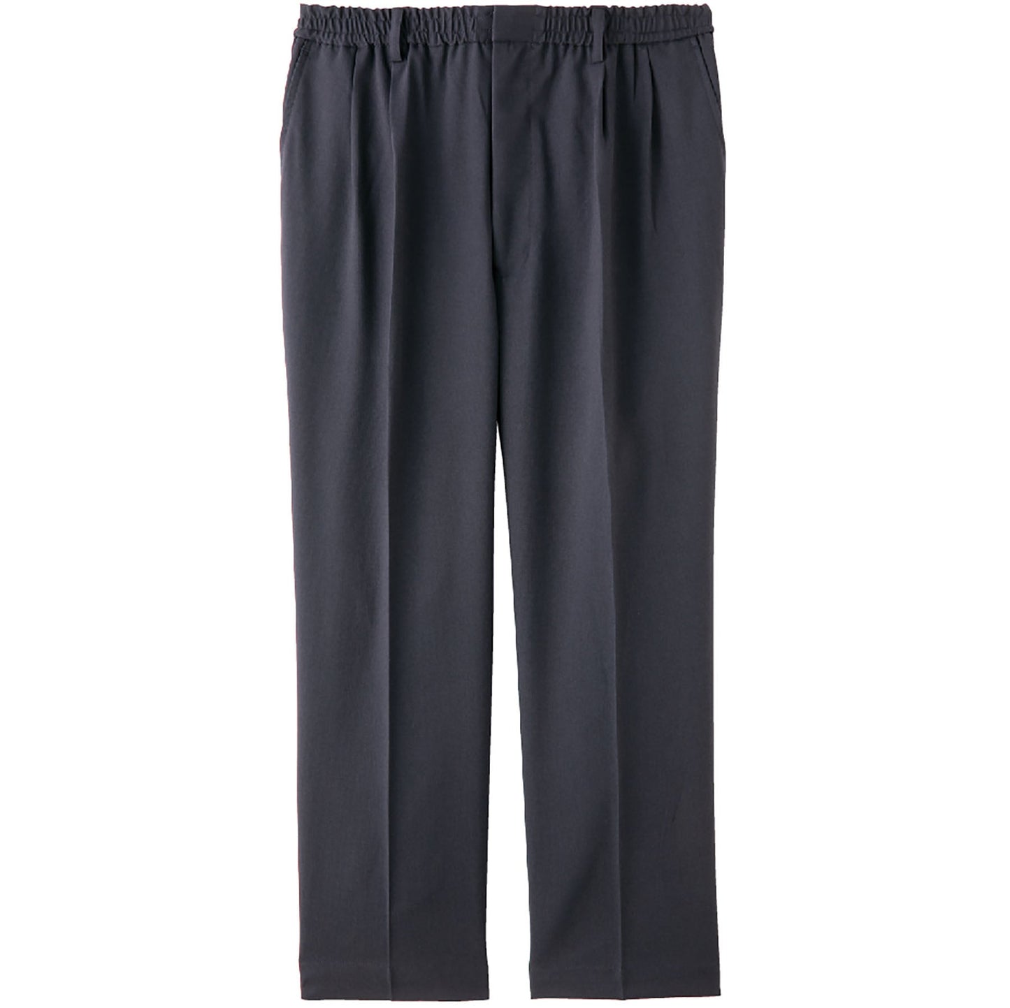 ワンタッチテープ使いらくらくファスナーパンツ 股下70cm 紳士用 NV M