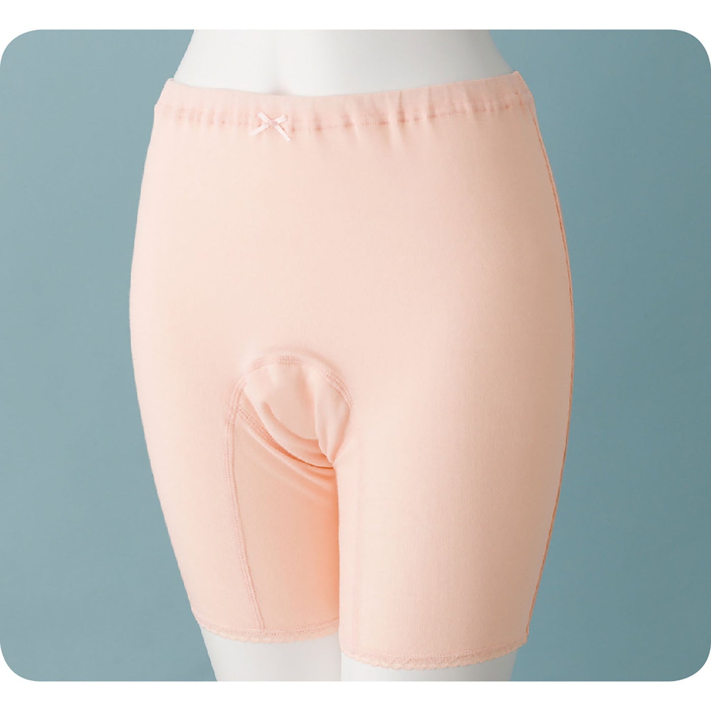 安心快適3分丈ショーツ 尿漏れ対策 しっかり吸水 ウエストゴム交換可 PH L