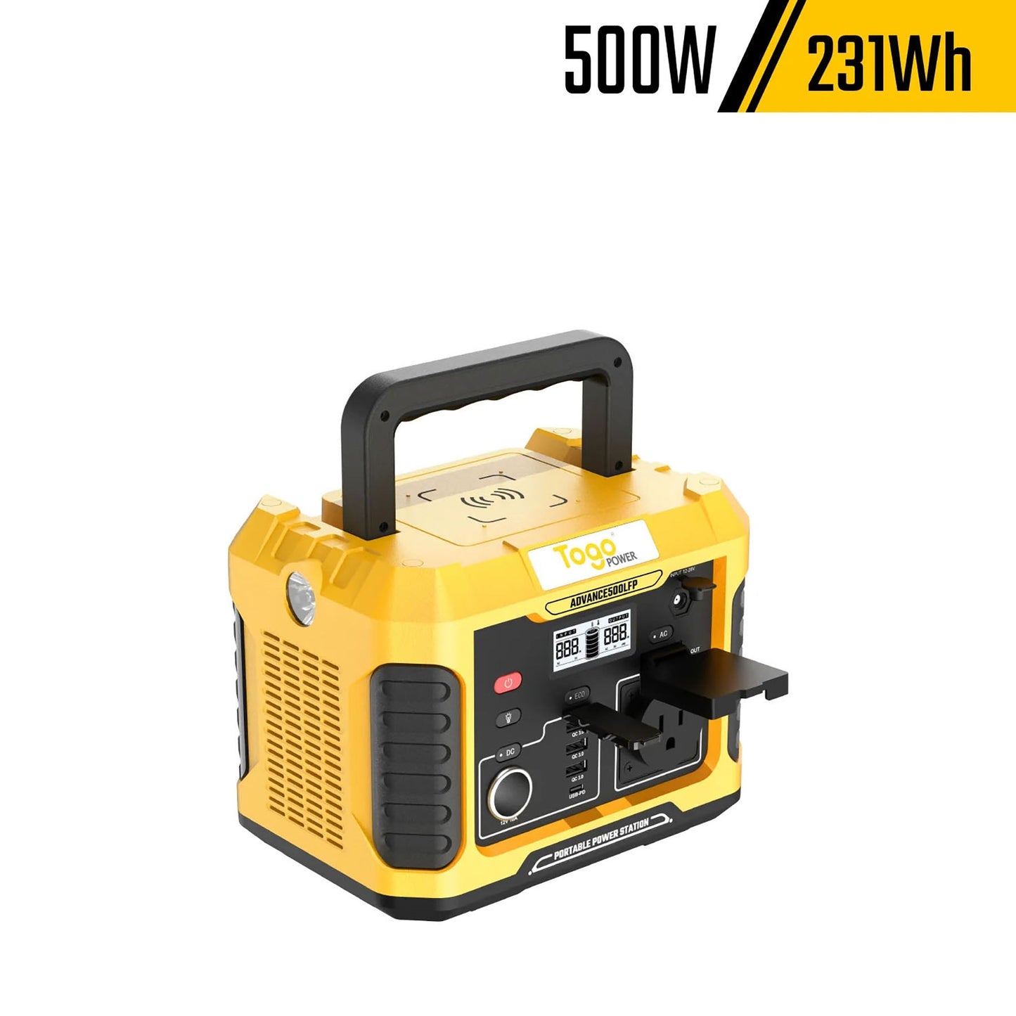 TogoPower ADVANCE500LFP リン酸鉄ポータブル電源