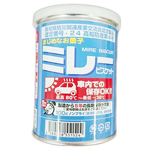 保存用ミレービスケット100g【車載用】 12缶入