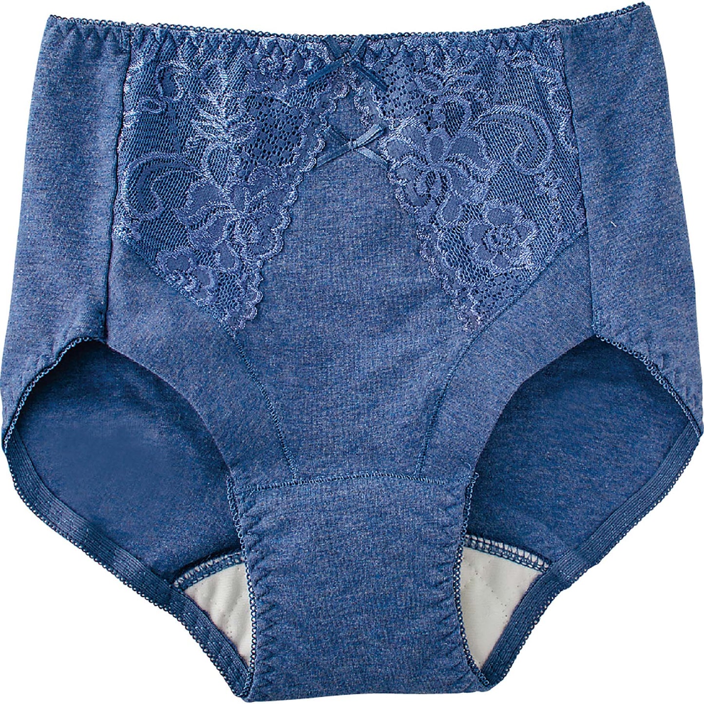 安心快適ショーツ 尿漏れ対策 抗菌防臭 吸水帯一体型 のびのび素材 BL 2L