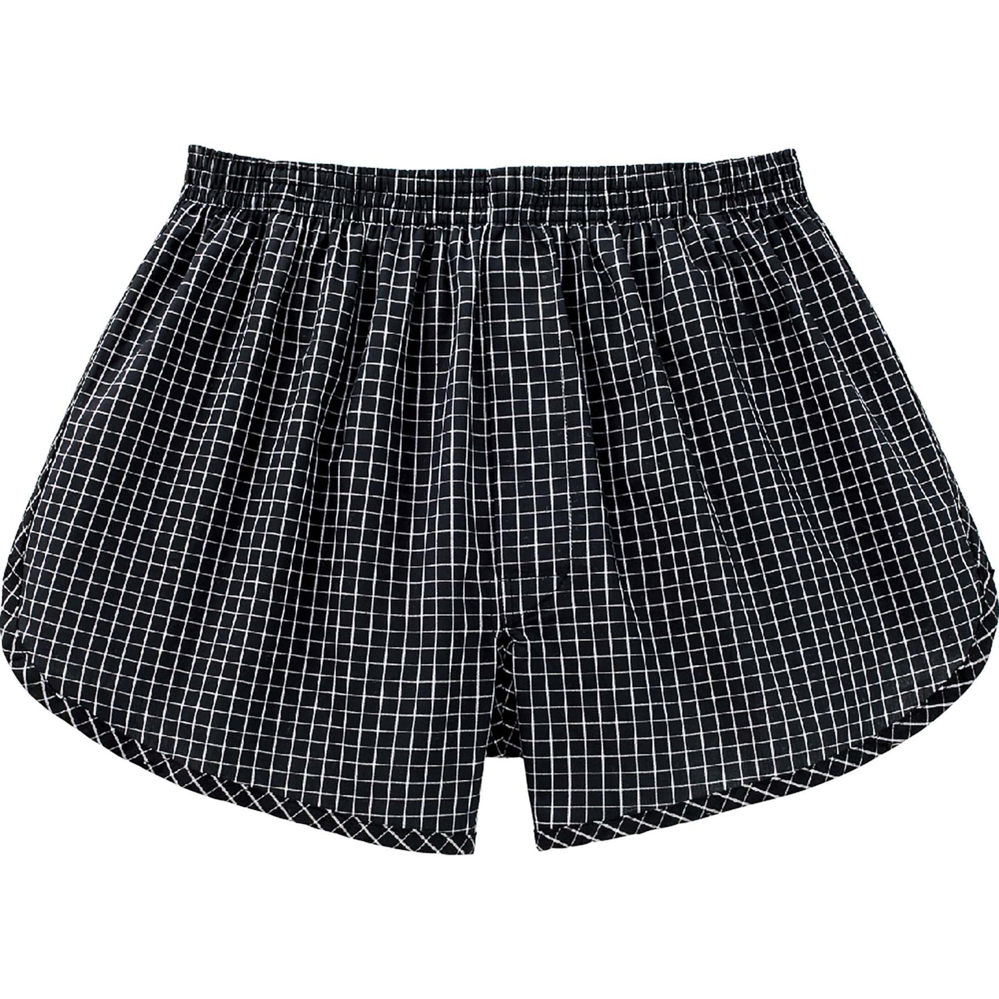 安心快適トランクス 尿漏れ対策 抗菌消臭加工 前開き 紳士用 BK 2L