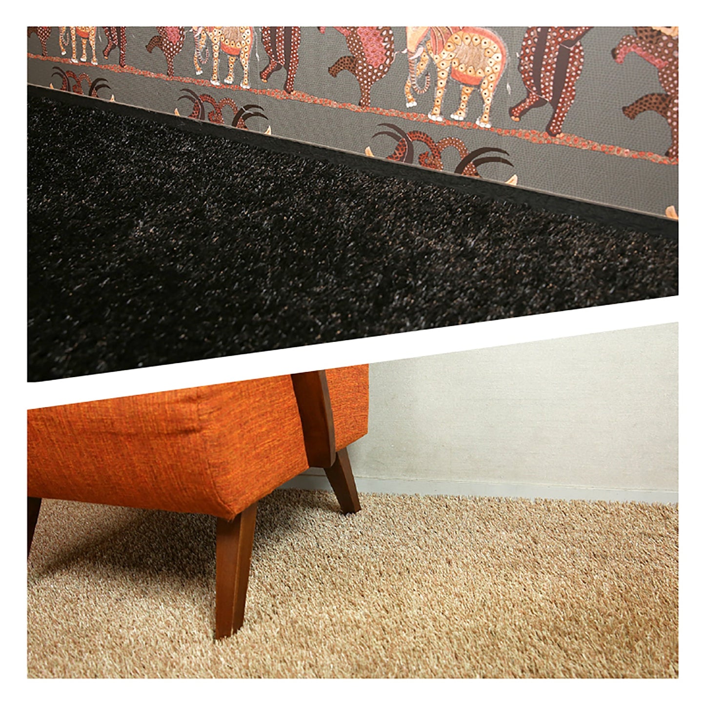 ビビットターフ 芝丈28mm 巾1m×長さ10m ブラウン