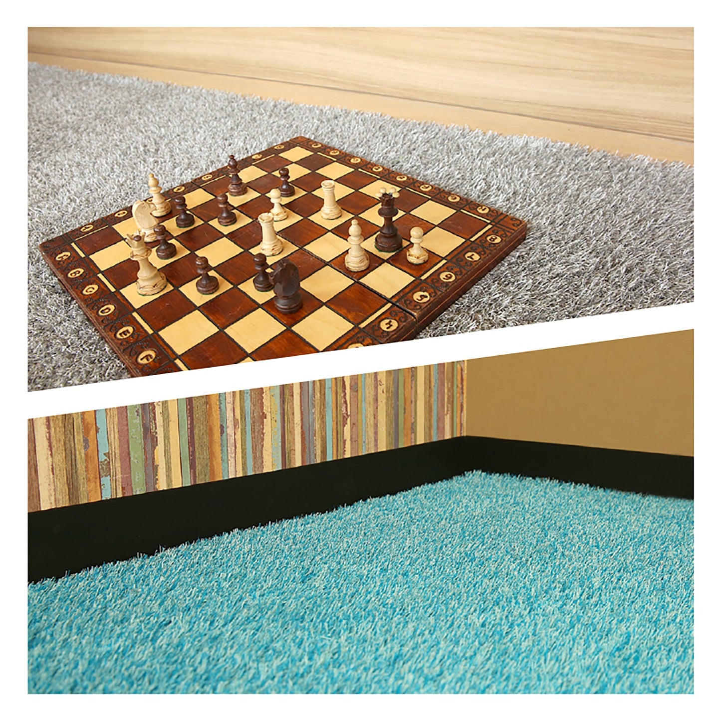 ビビットターフ 芝丈28mm 巾1m×長さ10m ブルー