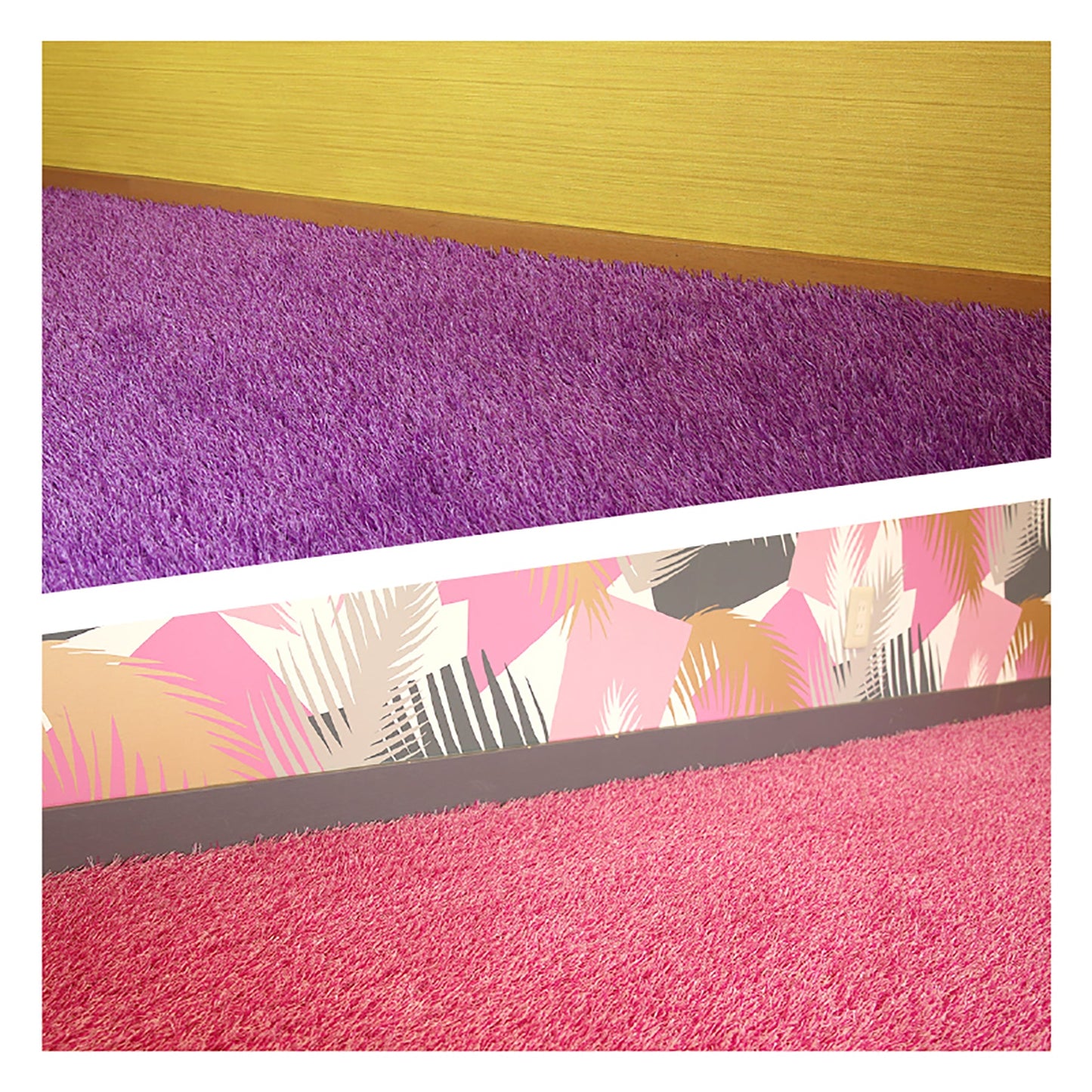 ビビットターフ 芝丈28mm 巾1m×長さ10m パープル