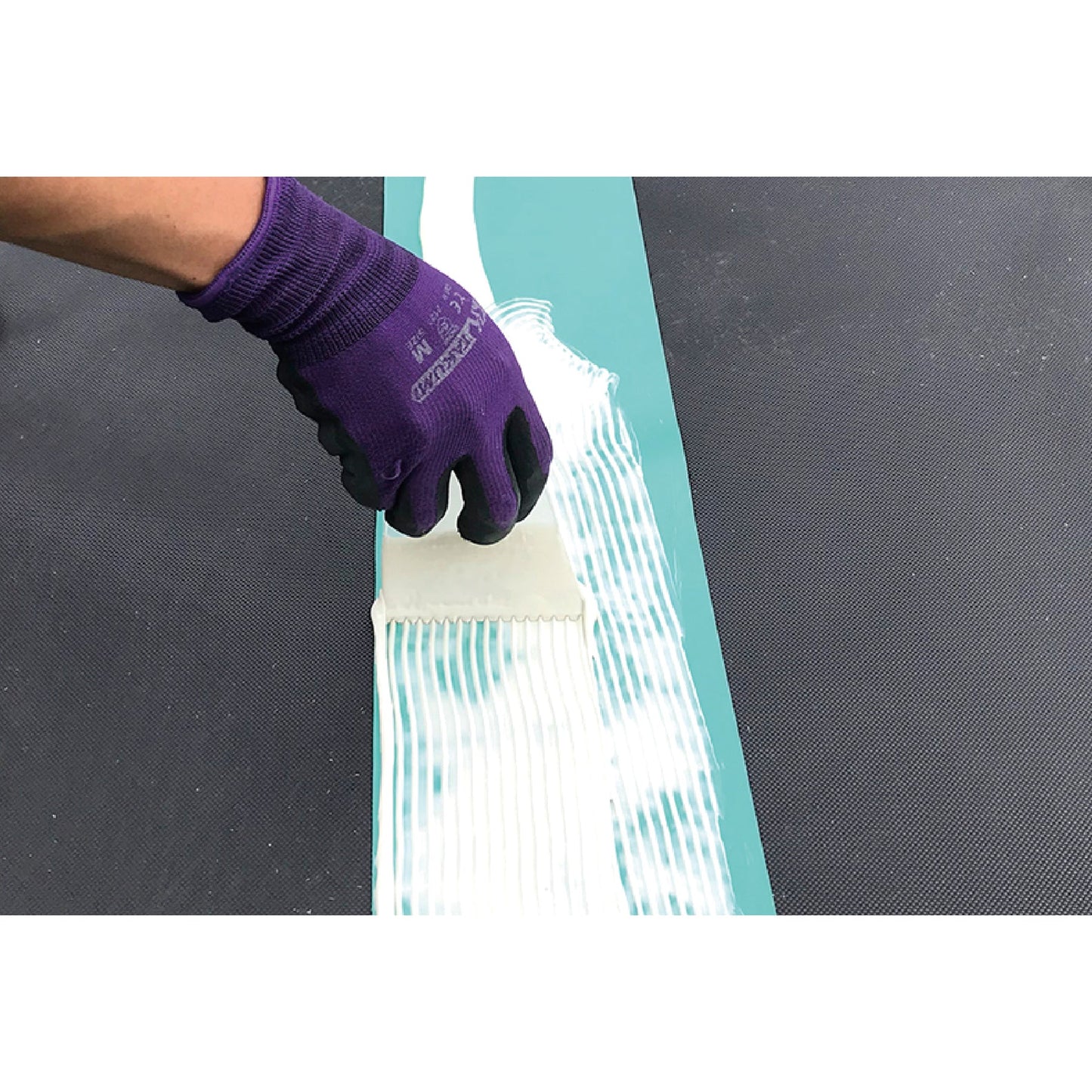 ターポリンシート(接着剤塗布用シート) 巾15cm×長さ20m