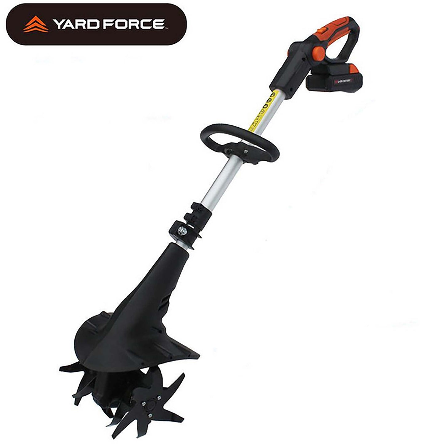 YARDFORCE 24Vコードレス耕運機プロ 家庭用 家庭菜園 畑作業