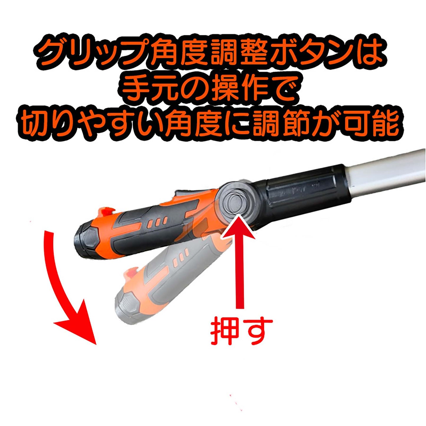 YARDFORCE 12Vコードレス2WAY電動のこぎり 家庭用 充電式