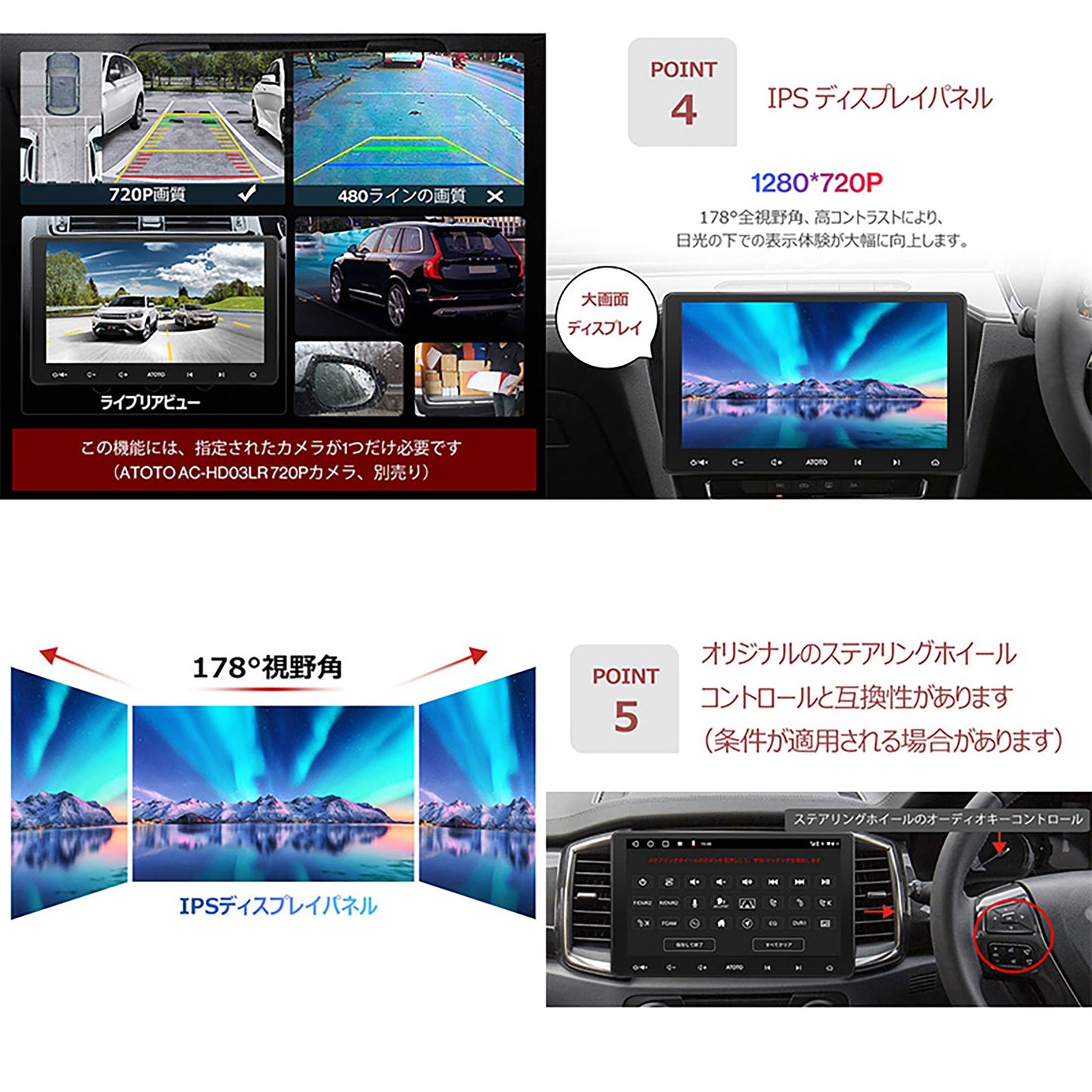 ATOTO S8 車載カーナビ S8G2113LT 10.1インチ 後付け カーオーディオ