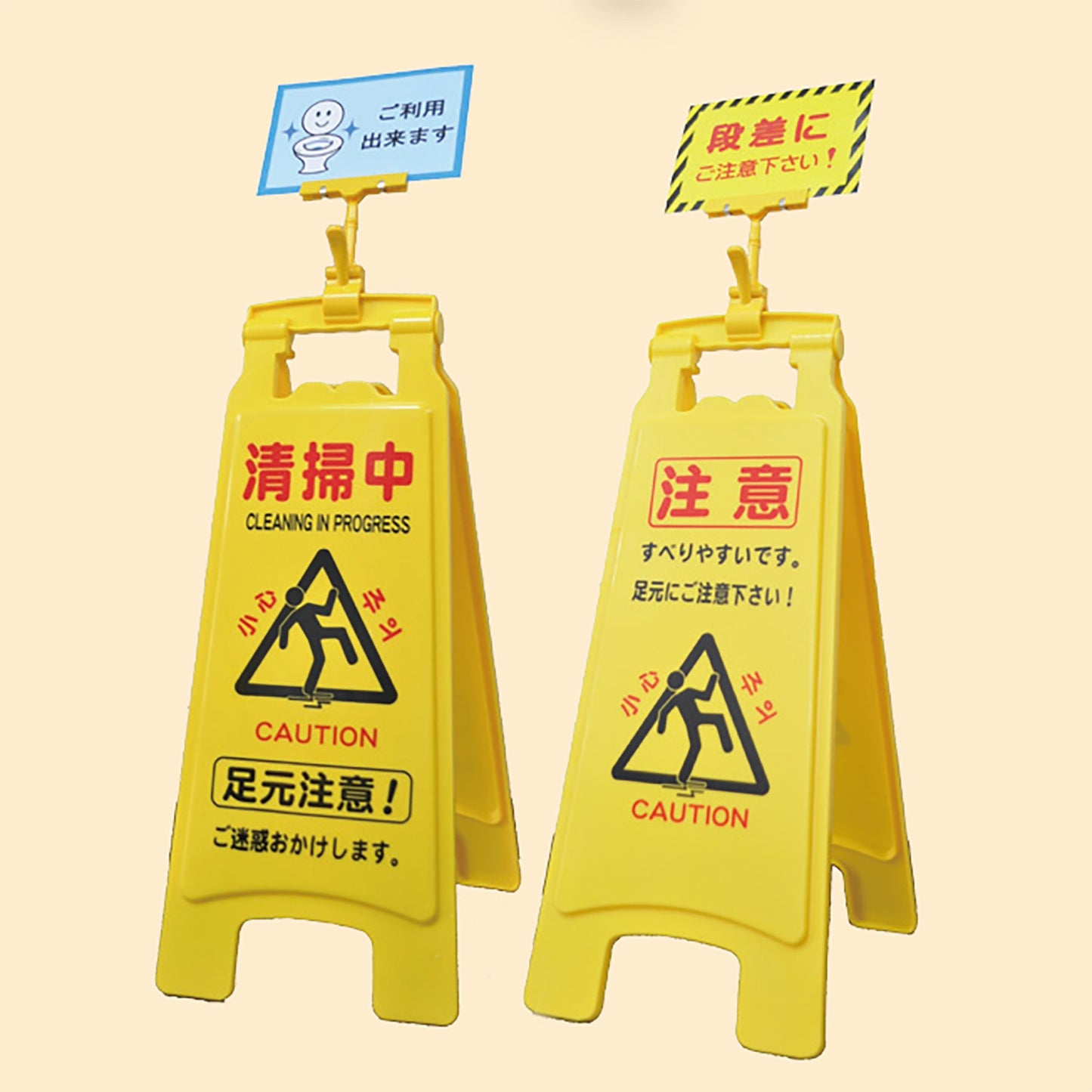 サインポップ クリップ付き 女性スタッフ 10個入り